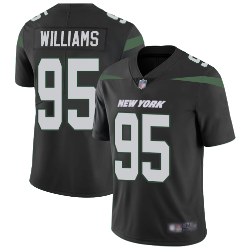 New York Jets Limited Black Men Quinnen Williams Alternate Jersey NFL Football 95 New York Jets